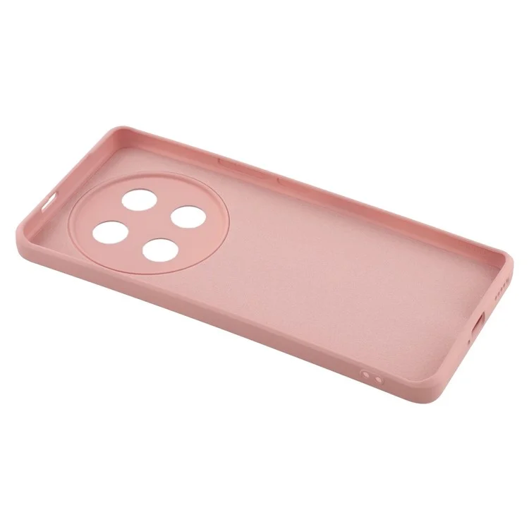 Capa para Honor X60 Pro 5G / X9c 5G em TPU Traseira Macia Anti-Riscos com Forro de Fibra - Rosa