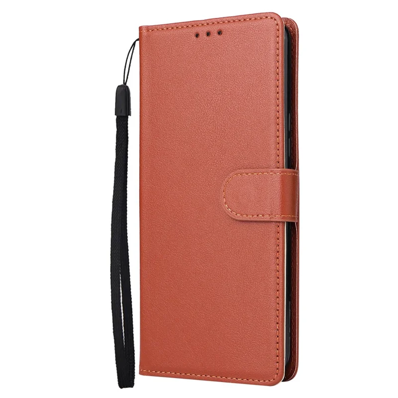 Custodia a portafoglio con supporto e vista per Infinix Hot 20 Play 4G - Cover in pelle PU - Marrone