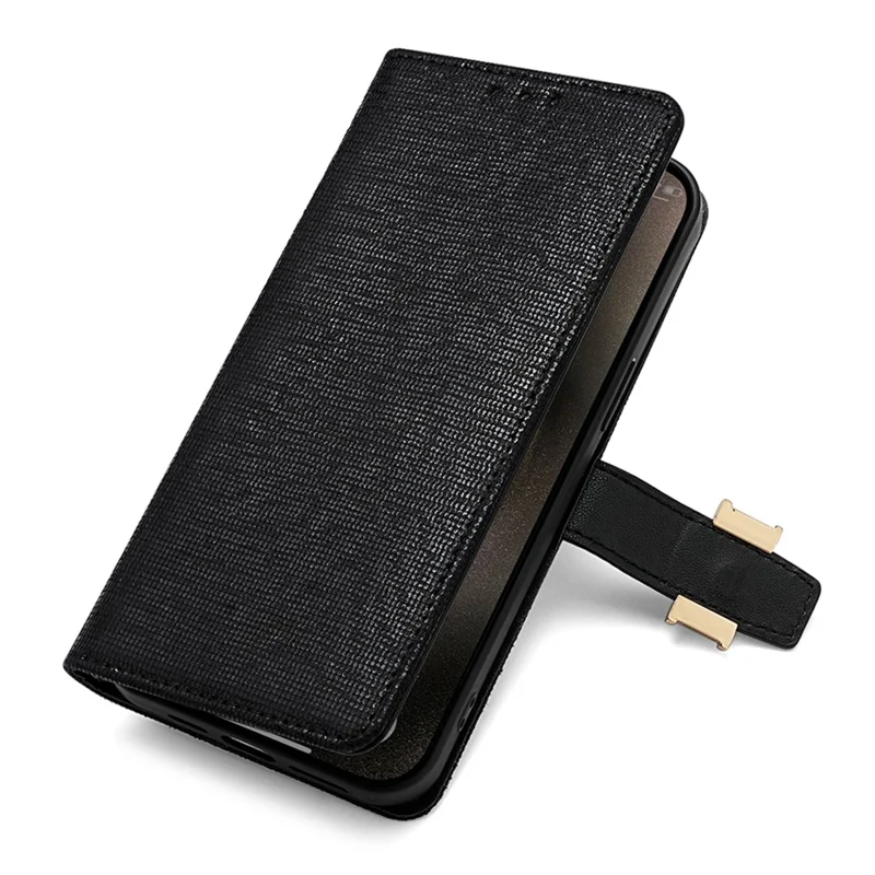 For OnePlus Nord CE4 5G Case Wallet Sequins Leather Crossbody Phone Cover - Black