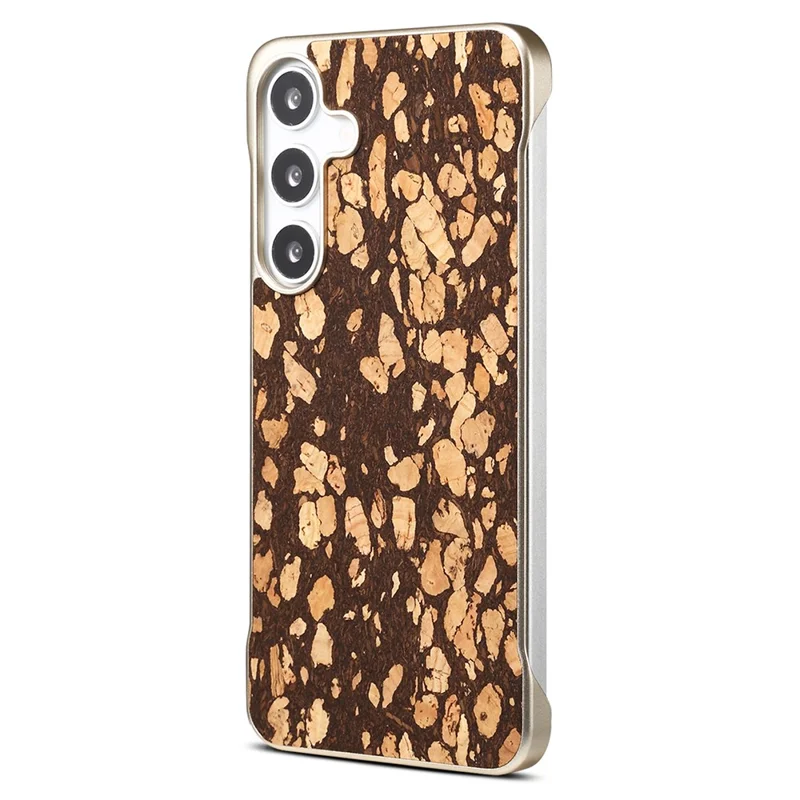 For Samsung Galaxy S25 Phone Case Compatible with MagSafe Embossed Pattern PC Mobile Cover - Granule Black