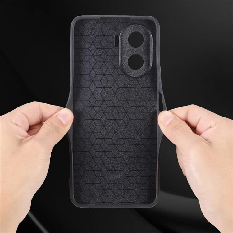 AZNS Impresso Pattern Phone Case Para Honra X40i 5g, Cobertura de Proteção à Prova de Choque TPU Revestida Com Couro Pu, PU - Castanho