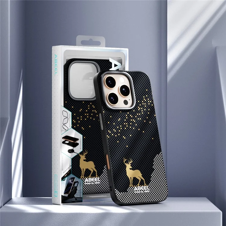 ABEEL For iPhone 16 Plus Case Compatible with MagSafe Ultra Slim PC TPU Phone Back Cover - The Great Wall