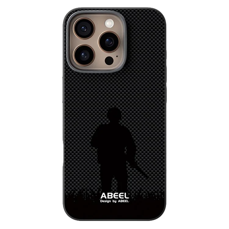 ABEEL For iPhone 16 Pro Case Compatible with MagSafe Ultra Slim PC TPU Phone Back Cover - Warrior