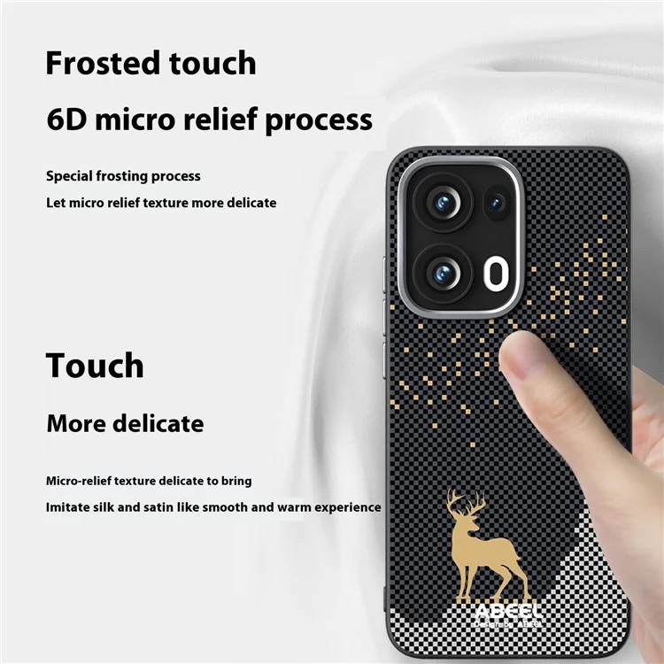 Чехол для Oppo Reno13 Pro 5G, совместимый с MagSafe, ультратонкий пластиково-силиконовый чехол для смартфона - Великая Стена