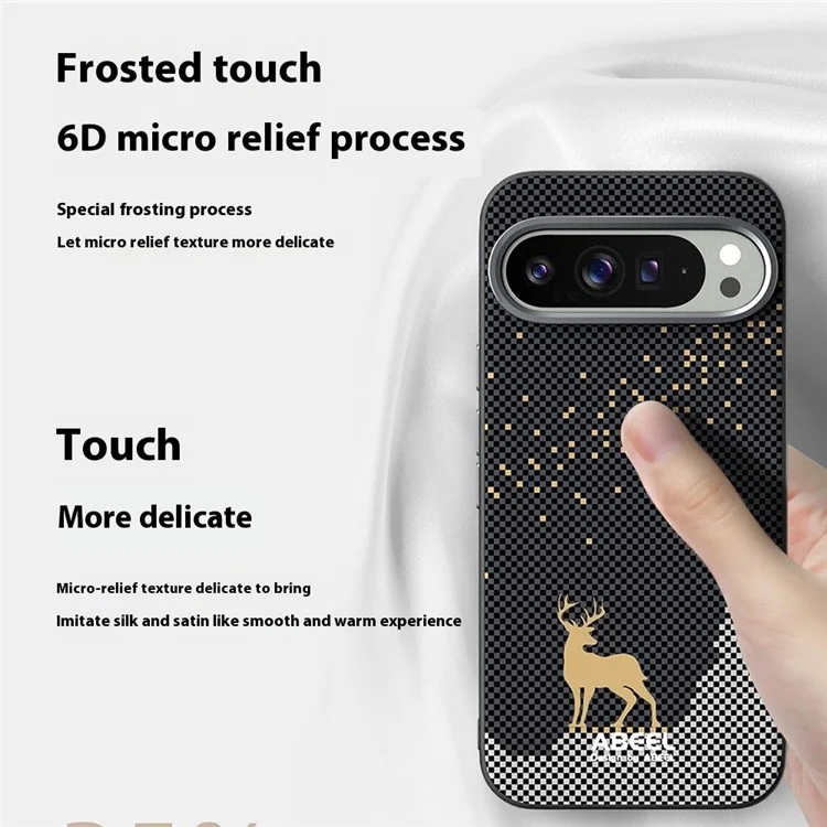 Чехол для Google Pixel 9 Pro / Pixel 9 совместимый с MagSafe Ультратонкий ПК ТПУ Задняя крышка - Великая стена