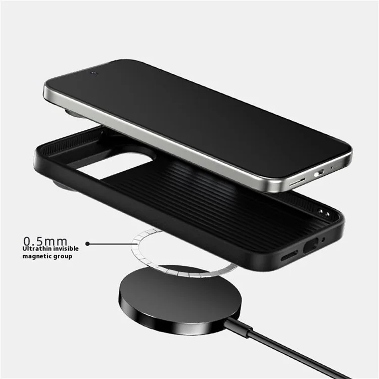 Чехол для Google Pixel 9 Pro / Pixel 9 совместимый с MagSafe Ультратонкий ПК ТПУ Задняя крышка - Великая стена