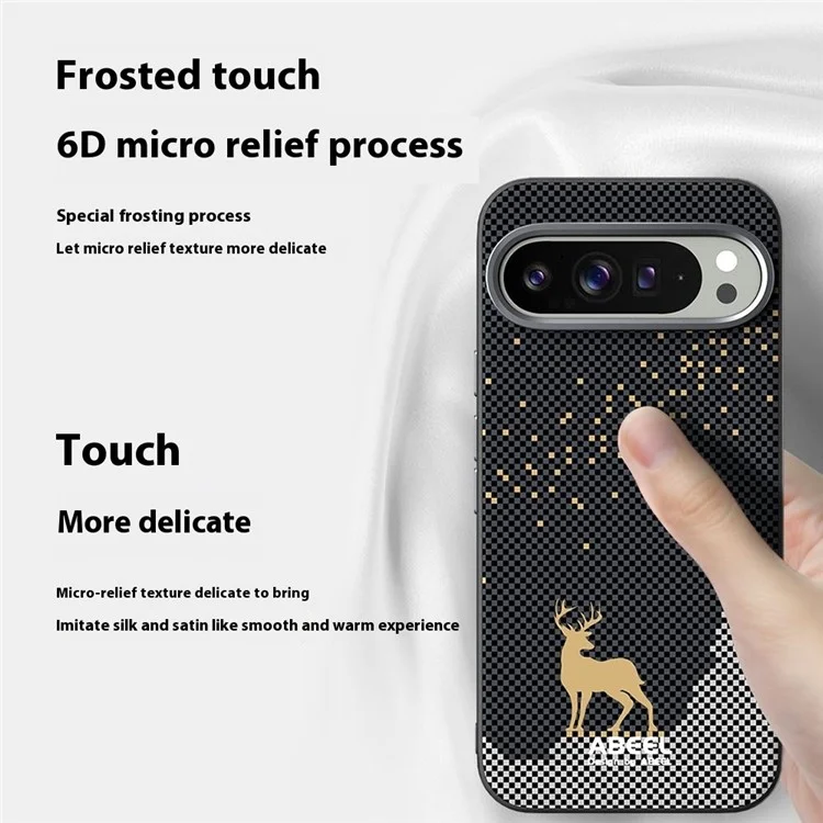 Чехол для Google Pixel 9 Pro XL, совместимый с MagSafe, ультратонкий пластиковый ТПУ чехол для телефона - Великая Стена