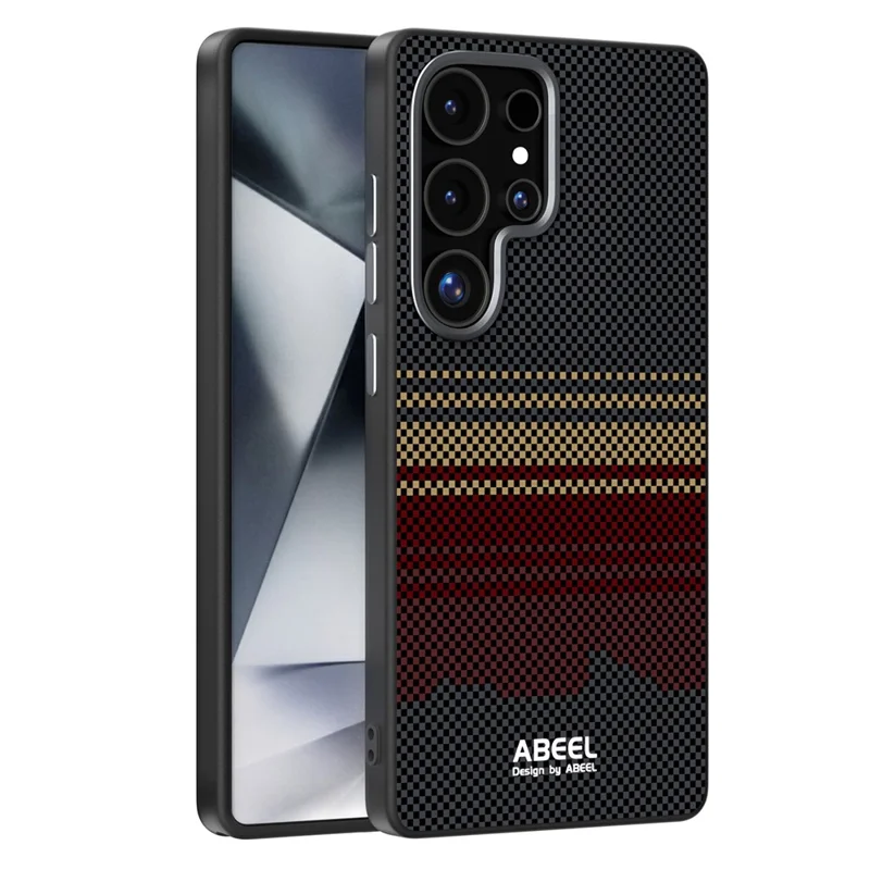 ABEEL For Samsung Galaxy S25 Ultra Magnetic Case Ultra Slim PC TPU Phone Back Cover - Sunrise