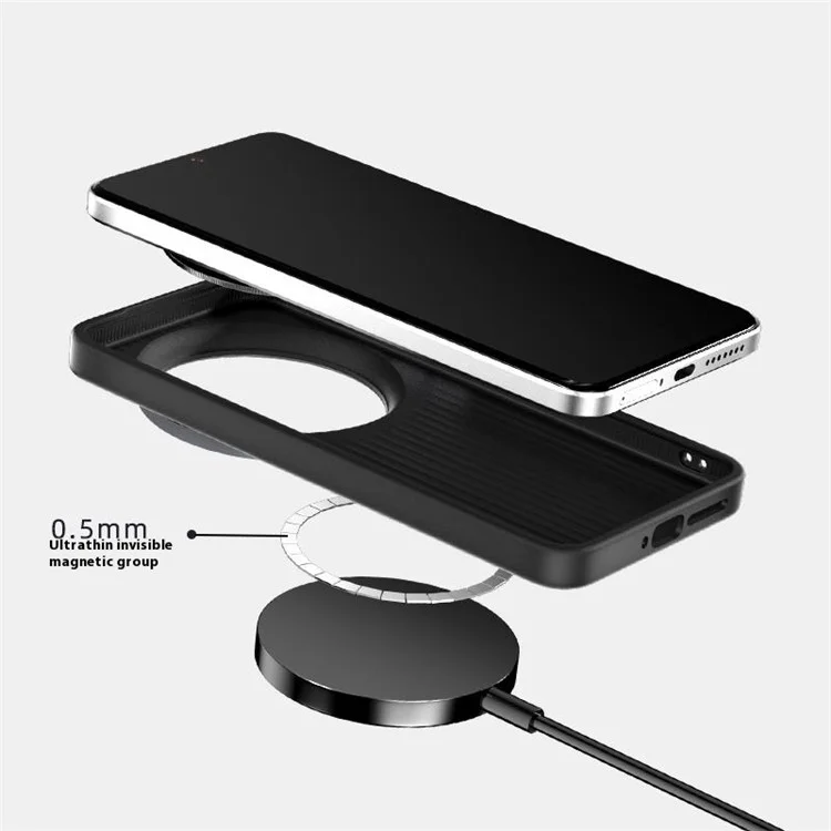 Чехол для Xiaomi 15 Ultra, совместимый с MagSafe, ультратонкий пластиковый TPU чехол для смартфона с рисунком оленя