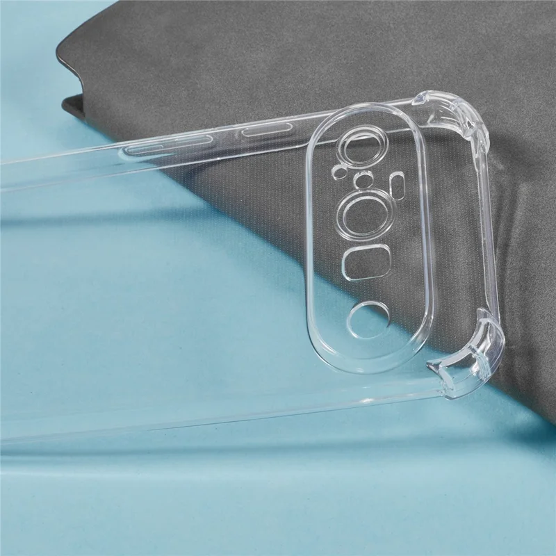 Étui de téléphone Google Pixel 10 Renforcé à Quatre Coins Anti-Chute Transparent en TPU