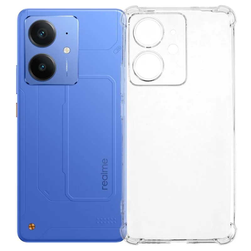 For Realme Neo7 SE 5G Phone Case Reinforced Four Corner Anti-Drop Clear TPU Cover