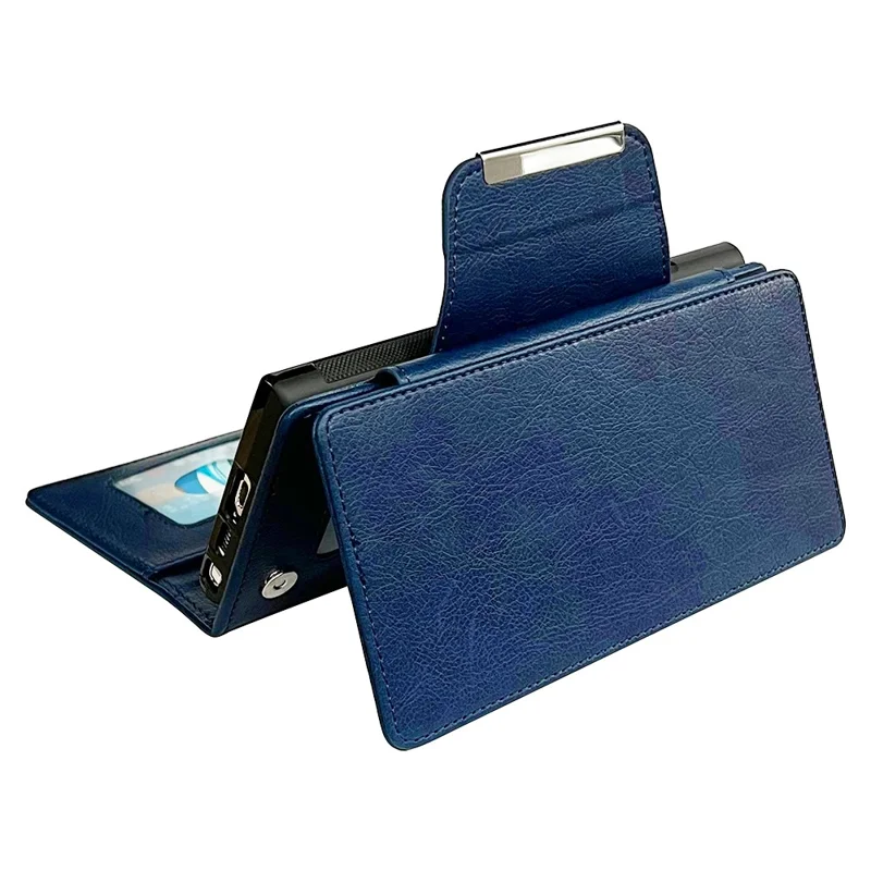 For Samsung Galaxy A36 5G Case Detachable PU Leather 2 in 1 Magnetic Wallet Phone Cover - Sapphire