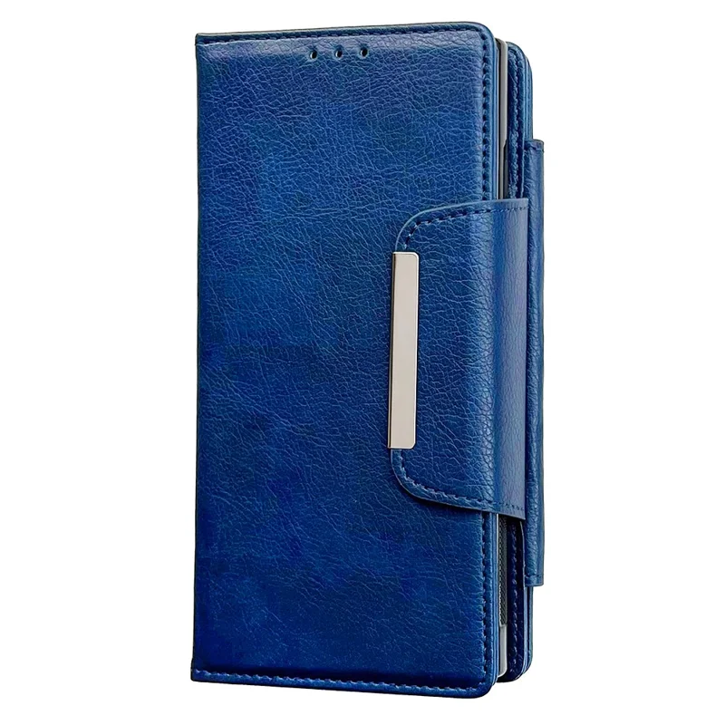For Samsung Galaxy A36 5G Case Detachable PU Leather 2 in 1 Magnetic Wallet Phone Cover - Sapphire