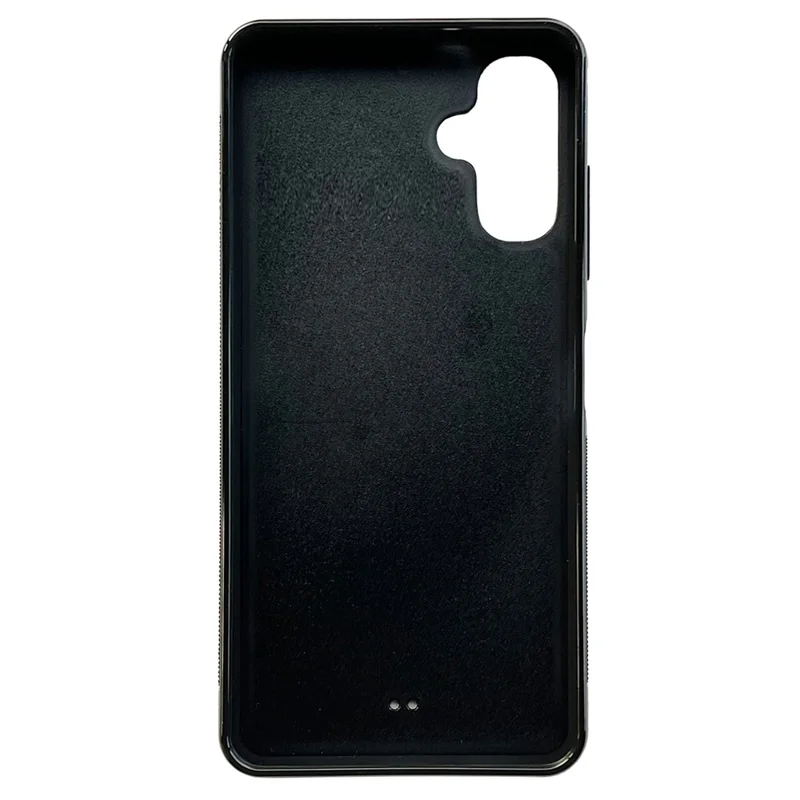 For Samsung Galaxy A26 5G / A17 5G / 4G Case Calf Texture PU Leather Anti Fingerprint Back Phone Cover - Blue
