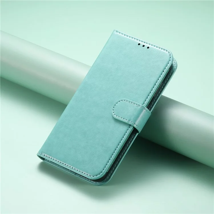 Чехол-портмоне для OnePlus 13 с 8 слотами для карт, подставкой, из искусственной кожи, флип-обложка - Зеленый