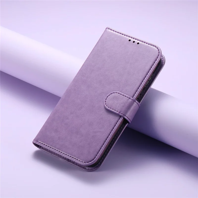 For Honor Magic7 Lite 5G / X9c 5G / X60 Pro 5G Wallet Phone Case with 8 Card Slot Stand PU Leather Folio Flip Cover - Purple