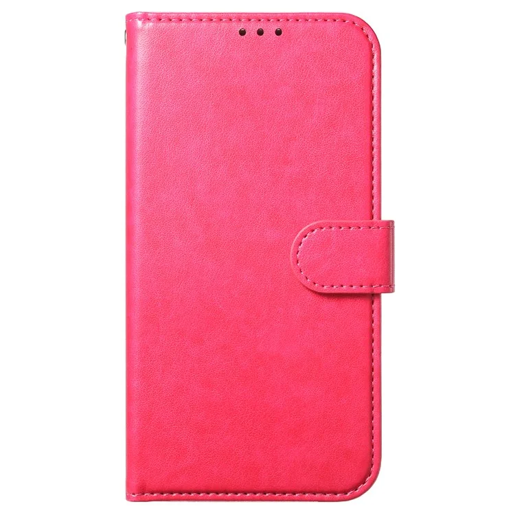 Чехол-кошелек для Xiaomi Redmi Note 14 Pro 5G / Poco X7 5G с подставкой, из искусственной кожи, с флип-обложкой и 8 слотами для карт - Розовый