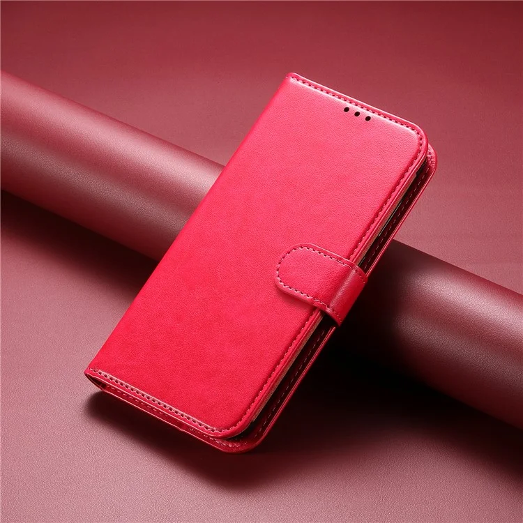 Чехол-кошелек для Xiaomi Redmi Note 14 Pro 5G / Poco X7 5G с подставкой, из искусственной кожи, с флип-обложкой и 8 слотами для карт - Розовый