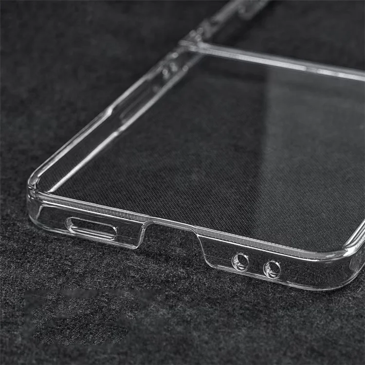 Achat en gros pour étui Samsung Galaxy Z Flip7 5G Crystal Clear Coque rigide en PC