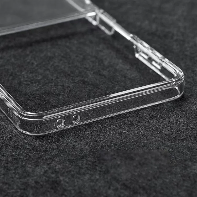 Achat en gros pour étui Samsung Galaxy Z Flip7 5G Crystal Clear Coque rigide en PC