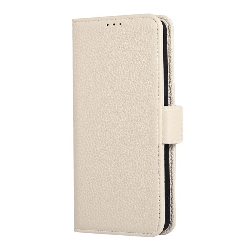 For Xiaomi 14T Leather Case RFID Blocking Shockproof Wallet Phone Cover with Straps - Beige