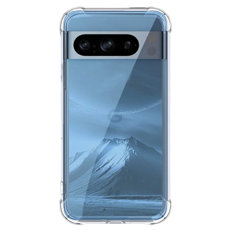SHANWO For Google Pixel 8 Pro TPU Clear Case 1.5mm Shockproof Mobile Back Cover