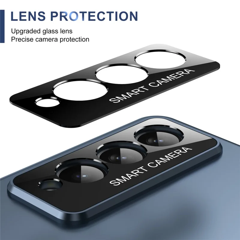 For Samsung Galaxy Z Fold4 5G Case Foldable Kickstand Skin-Touch PC Phone Cover Built In Screen Protector - Dark Blue