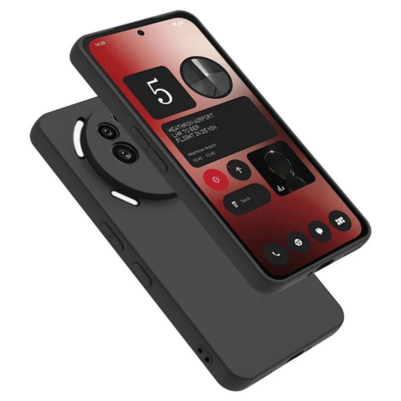 Étui pour Nothing Phone (3a) Pro Fin TPU Résistant aux Rayures Coque de Protection Mate