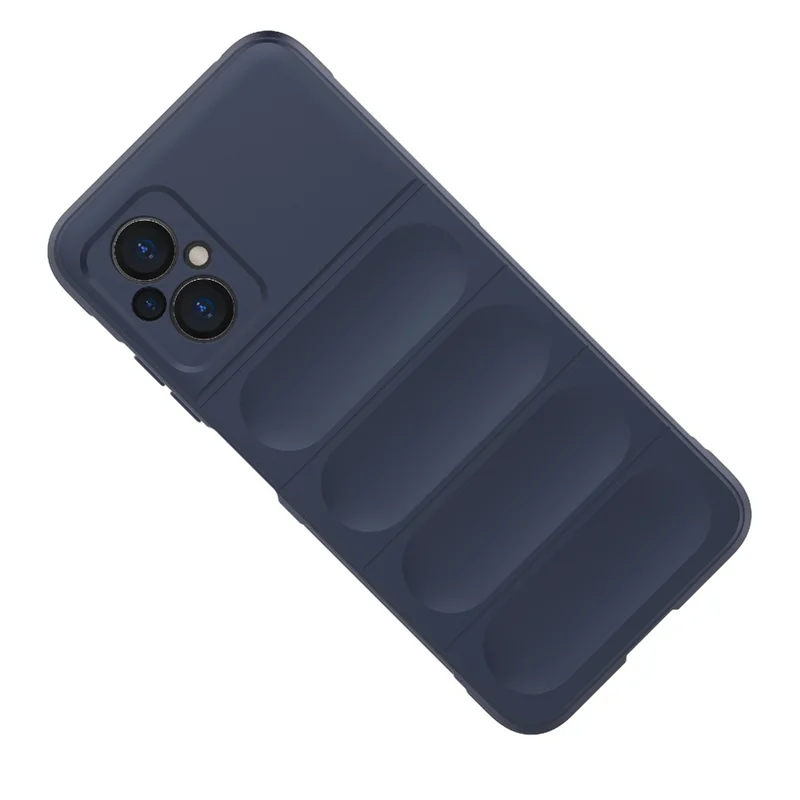 For Xiaomi Poco M4 5G / 4G Drop Protection Phone Case TPU Anti-scratch Cell Phone Back Cover - Dark Blue