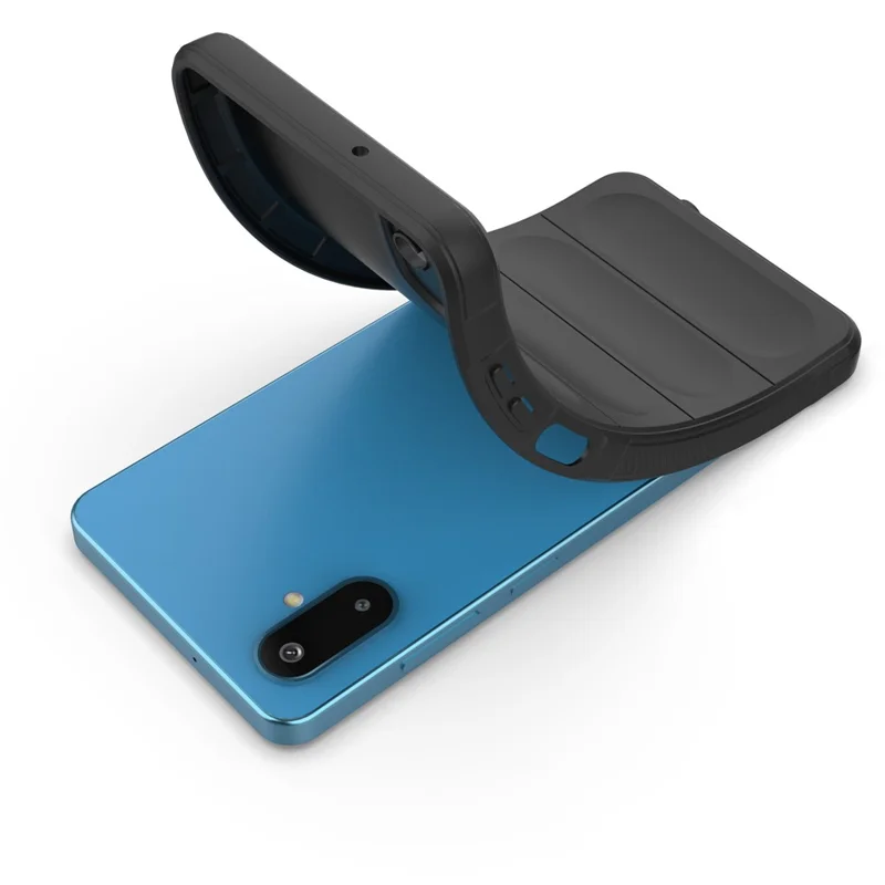 For Samsung Galaxy F06 5G  /  M06 5G Case Anti-Drop Soft TPU Rugged Phone Back Cover - Light Grey