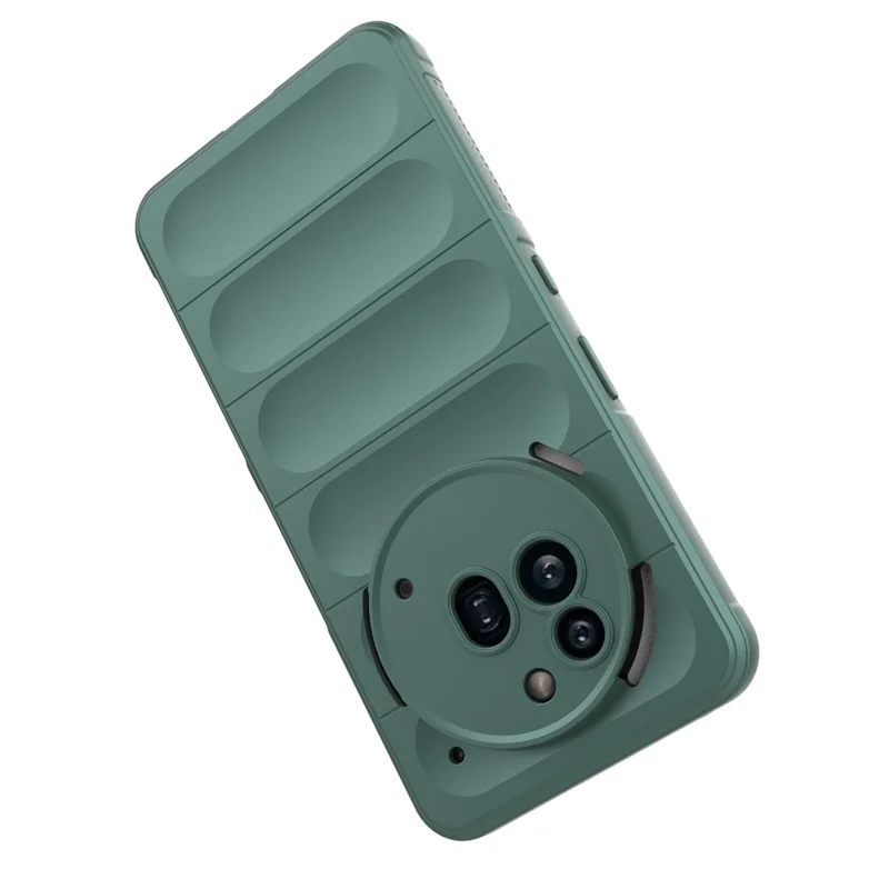 Étui Nothing Phone (3a) Pro Antichoc en TPU Souple Coque Arrière Robuste - Vert