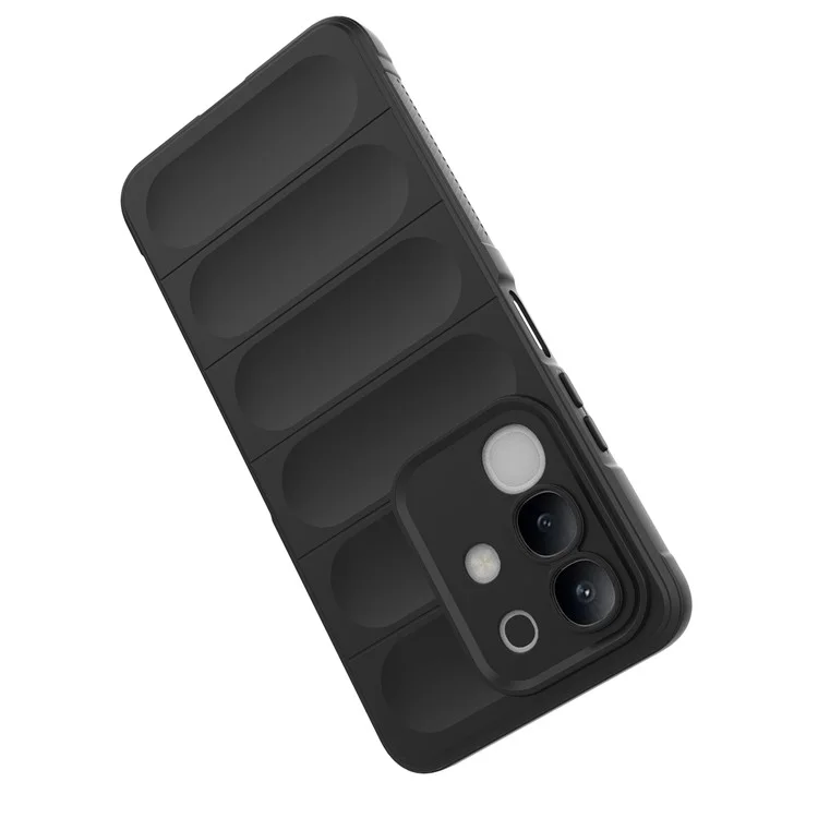 Cover posteriore per vivo Y29 4G / T4x 5G Custodia Antiurto Morbida in TPU Resistente - Nero