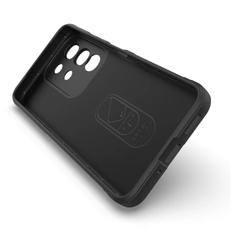 For vivo Y29 4G  /  T4x 5G Case Anti-Drop Soft TPU Rugged Phone Back Cover - Light Grey