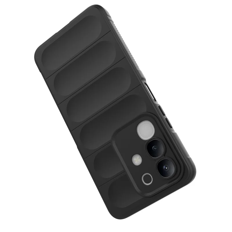 For vivo Y29 4G  /  T4x 5G Case Anti-Drop Soft TPU Rugged Phone Back Cover - Light Grey