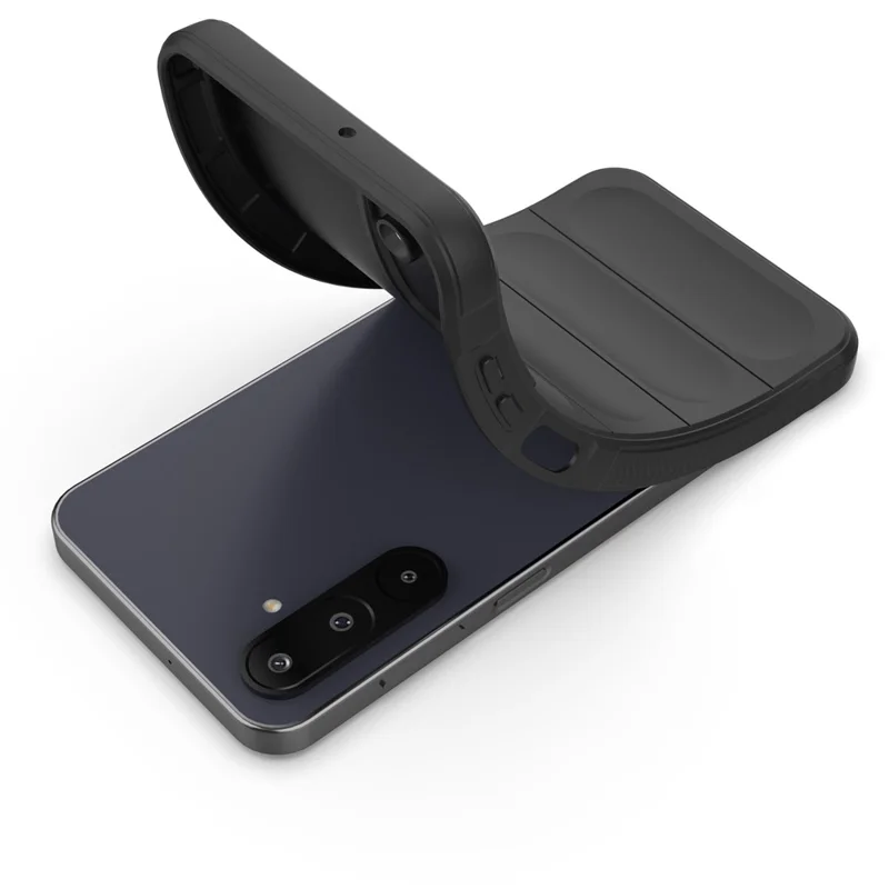 For Samsung Galaxy M16 5G / F16 5G Case Anti-Drop Soft TPU Rugged Phone Back Cover - Light Purple