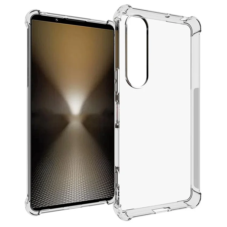 For Sony Xperia 1 VII Clear Case Anti-Shock TPU Phone Cover Reinforced Corners