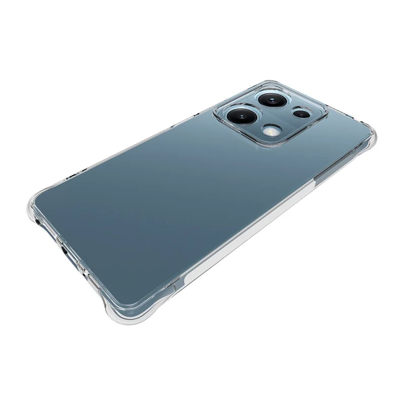 Hurtigkøb til Xiaomi Redmi Note 14S 4G hylster, anti-rutsch stødfast TPU klart telefonhylster