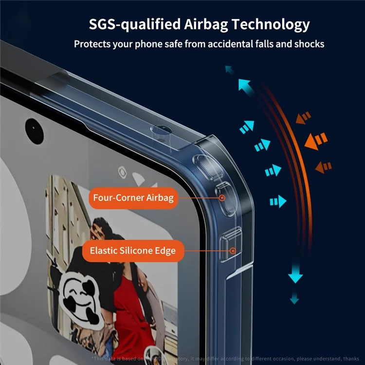 XUNDD Für Nothing Phone (3a) Hülle Stoßfeste TPU + Acryl Transparente Rückseite Handyhülle