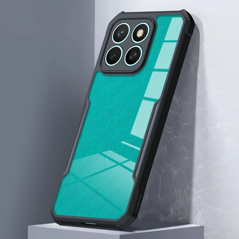 XUNDD For Honor X8c 4G Case Dropproof TPU + Acrylic Clear Back Phone Cover