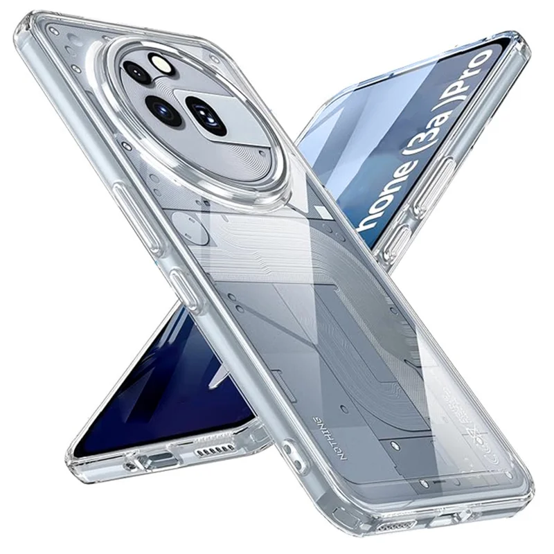 For Nothing Phone (3a) Pro Case Transparent TPU Shockproof Phone Cover