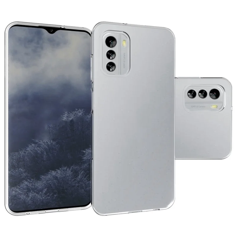 Per Nokia G60 5G 10 pezzi / confezione Custodia posteriore per telefono in TPU trasparente senza filigrana antigraffio