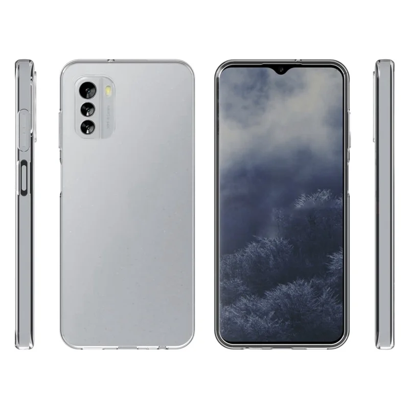 Per Nokia G60 5G 10 pezzi / confezione Custodia posteriore per telefono in TPU trasparente senza filigrana antigraffio