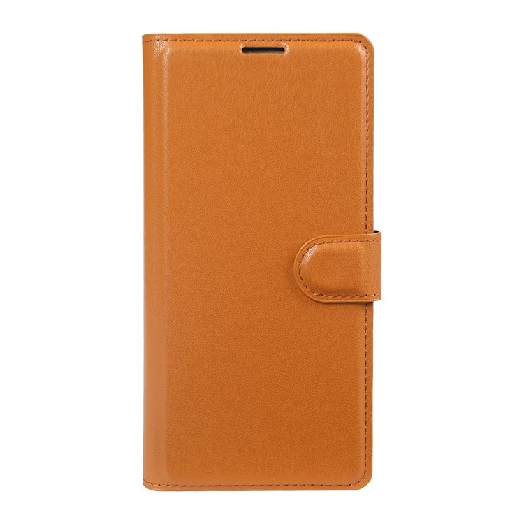 Capa de suporte para iPhone 14 Pro Max Biobased Eco-Friendly RPET Capa de telefone de couro slim com porta-cartões - Laranja