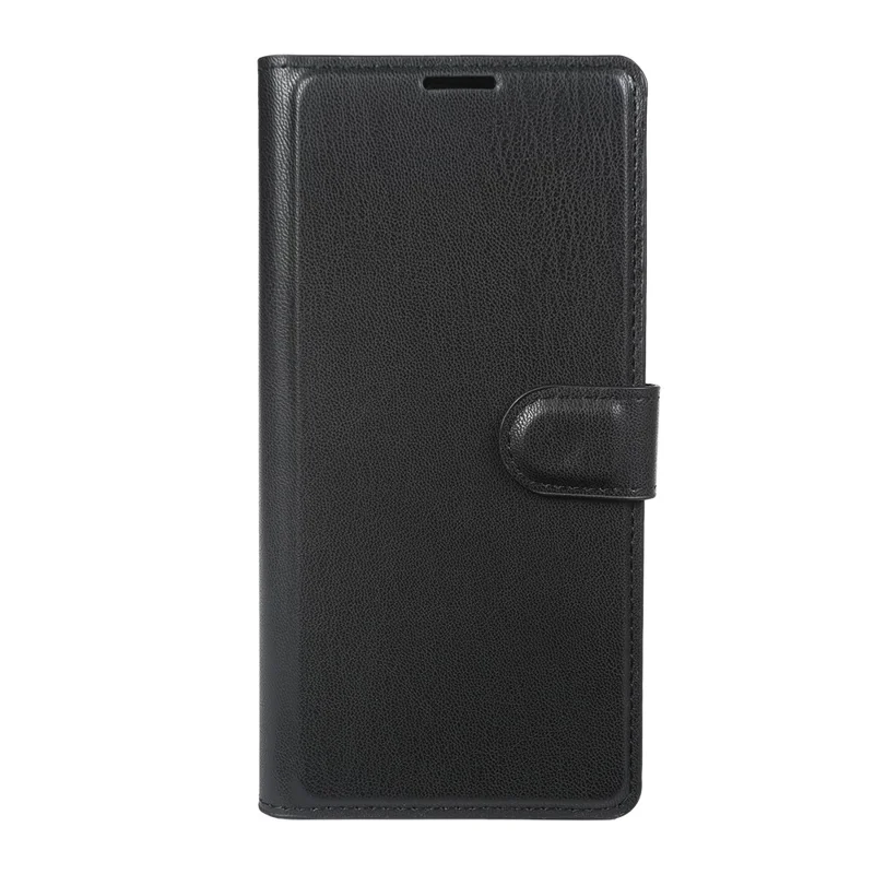 For iPhone 16 Pro Stand Case Biobased Eco-Friendly RPET RPVB Slim Phone Cover with Wallet - Black