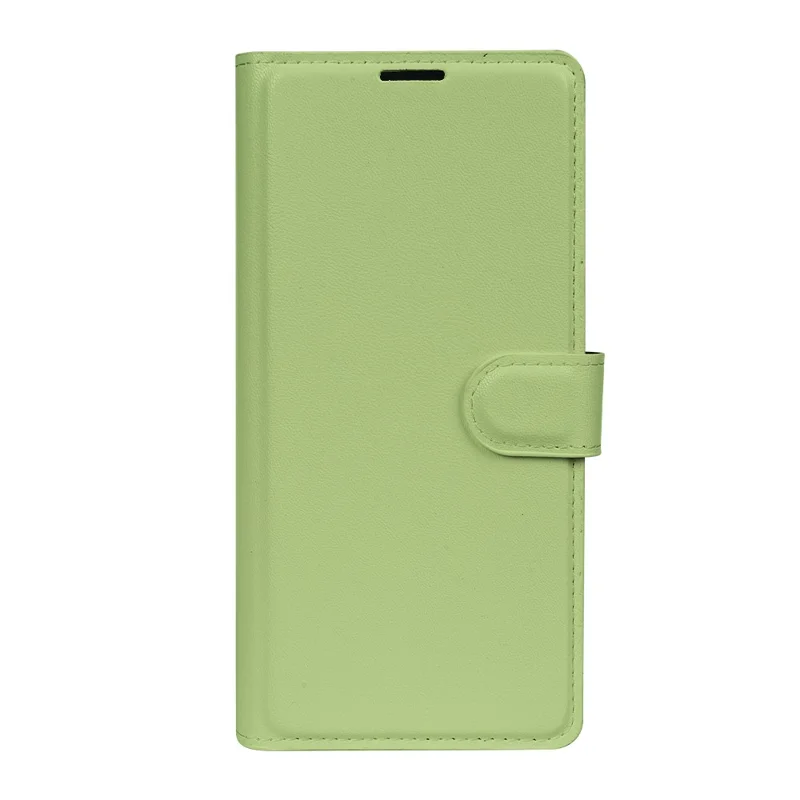 For iPhone 16 Pro Stand Case Biobased Eco-Friendly RPET RPVB Slim Phone Cover with Wallet - Light Green