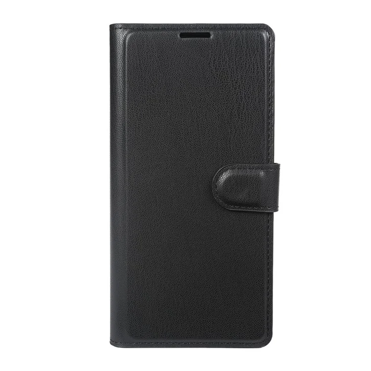 Handyhülle für iPhone 16 Pro Max mit Ständer, Bio-basiert, Öko-freundlich, RPET, Slim-Design, Leder-Optik, Kartenfach - Schwarz