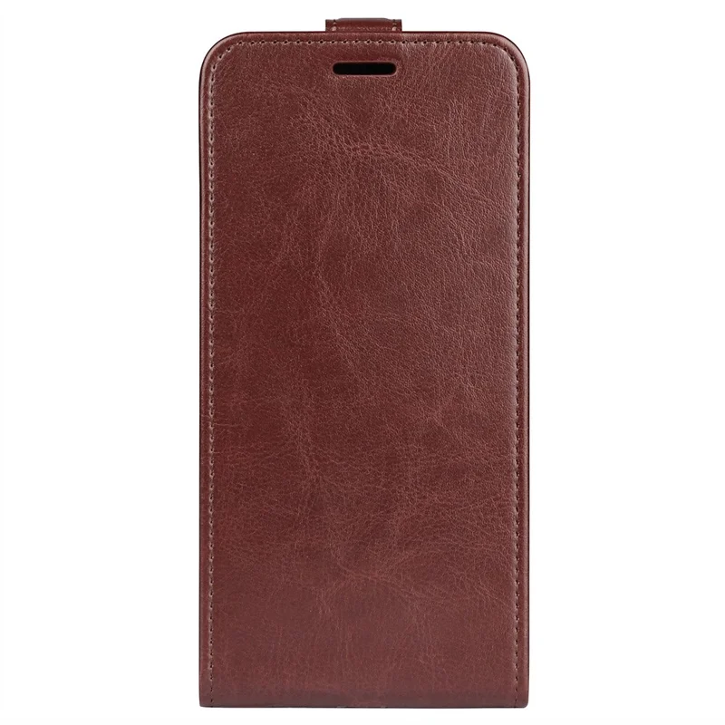 For Nothing Phone (3a) Pro Case with Card Slots Vertical Flip Leather Phone Cover - Brown