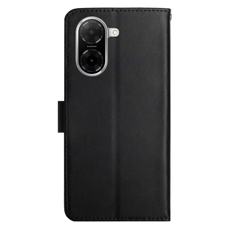 Capa para Xiaomi Redmi A5 4G em Couro de Vaca Genuíno - Textura Nappa - Preto