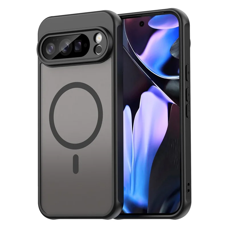 For Google Pixel 10 Pro XL Case Compatible with MagSafe Anti Drop PC + TPU Phone Cover - Black