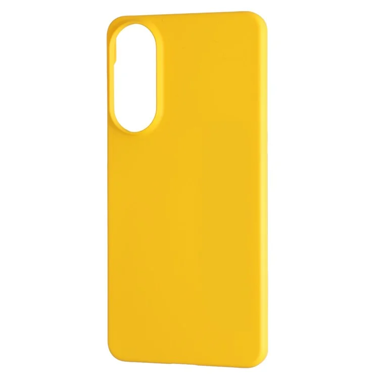 Capa para Samsung Galaxy S25 Edge Rígida à Prova de Queda PC Fosca Minimalista - Amarela